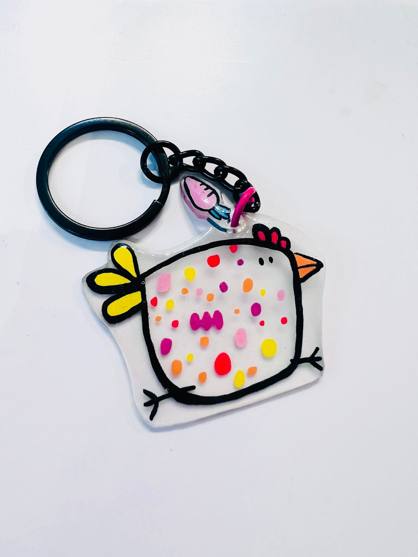 DIY keychain - Shrink Art