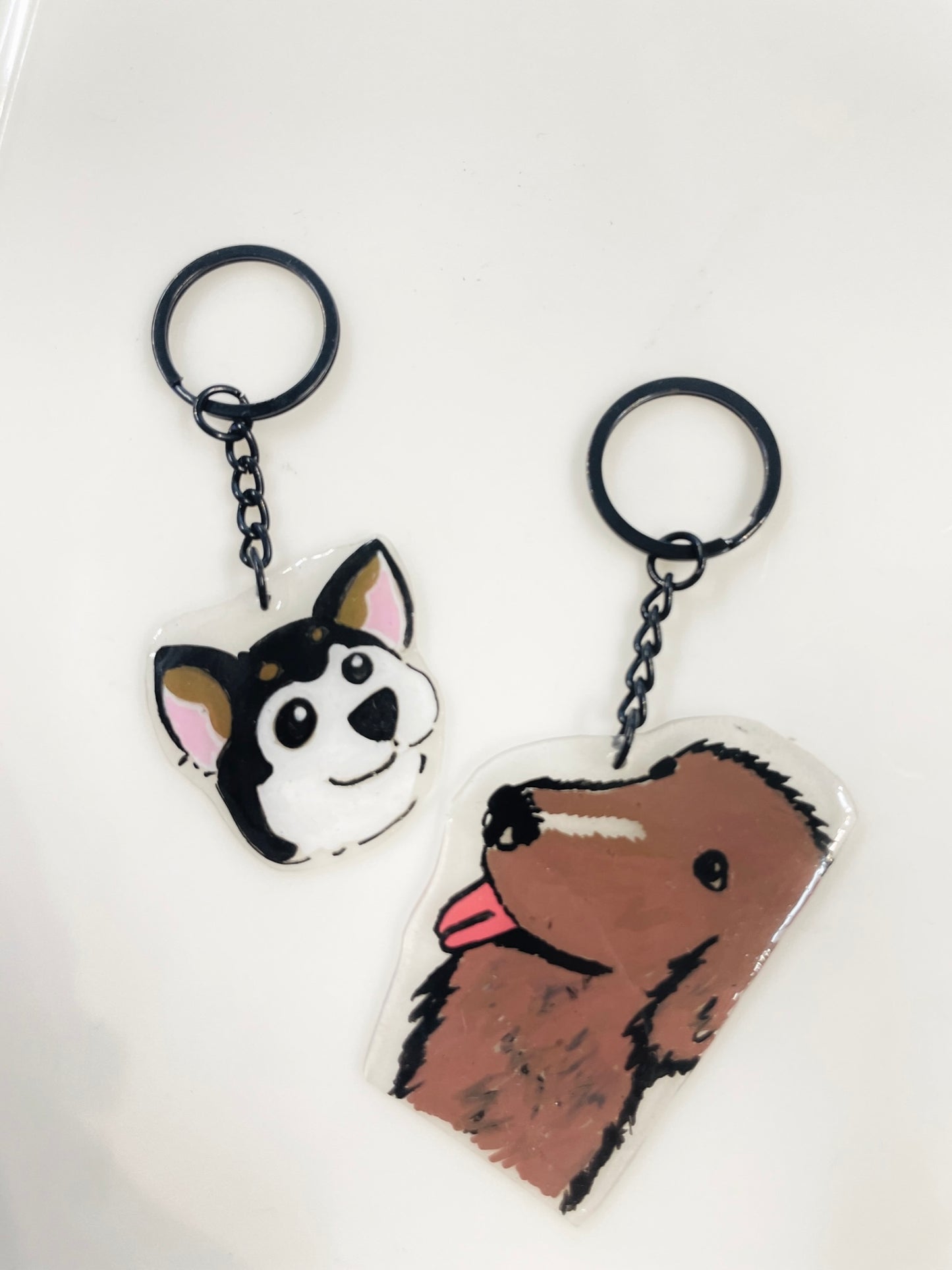 DIY keychain - Shrink Art